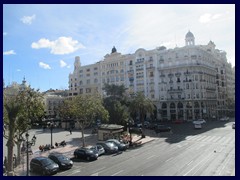 Valencia Town Hall 09 - view from the balcony towards the South side of the square